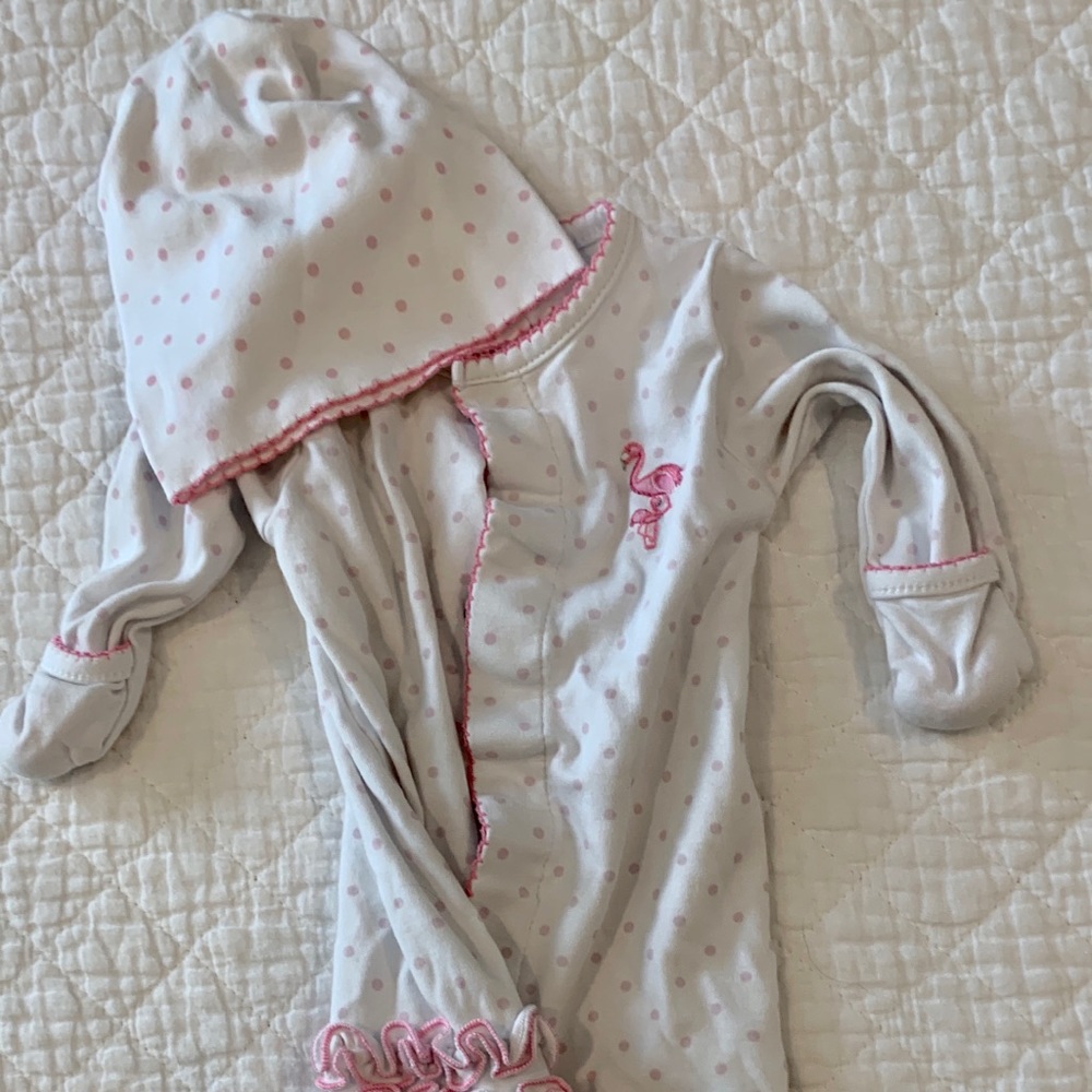 Magnolia Baby 0-3 mo gown